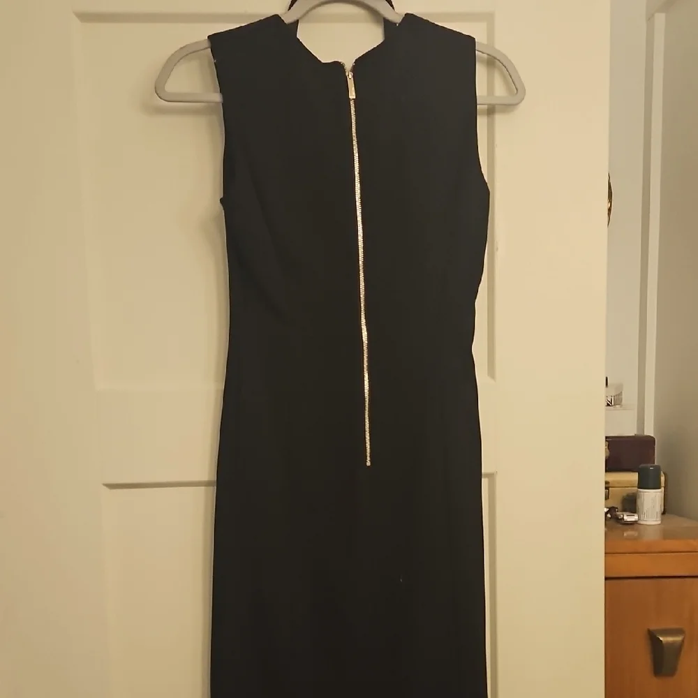 Calvin Klein Black Midi Dress - Picture 4 of 4